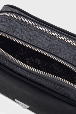 Guess Sydney Logolu Tek Saplı Çanta Pmsysyp6461 Erkek Çanta Pmsysy P6461 Bla Siyah