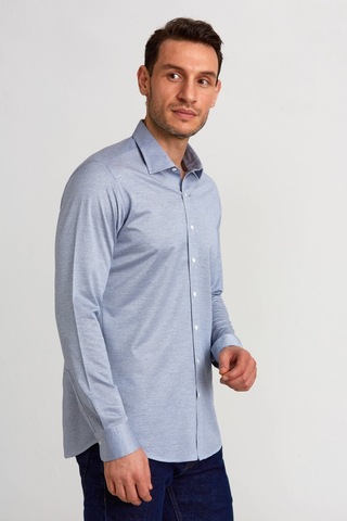 Bisse Platınıum Regular Fit Gömlek Lacivert Pltg017 D39 Lacivert