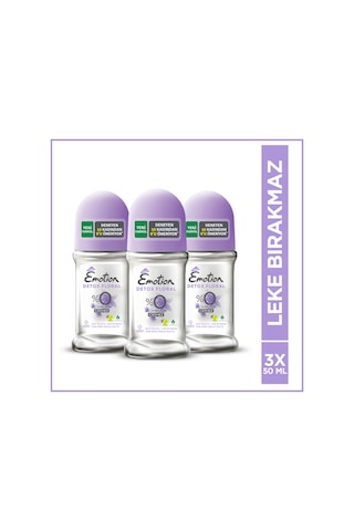Emotıon Floral Kadın Roll-On Deodorant 3 x 50 ML