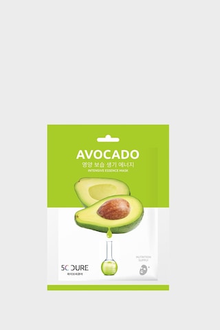 Defacto 5C Cure Avocado Intensive Essence Mask- Avokado Yüz Maskesi (25ml) G5778AXNS Defacto 5C Cure Avocado Intensive Essence Mask- Avokado Yüz Maskesi (25ml) G5778AXNS