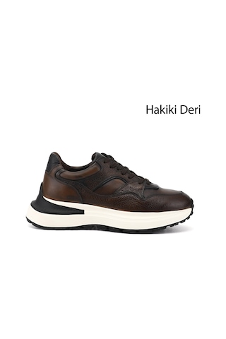 Gönderi(R) Gönderi R Erkek Kahve Antik Bağcıklı Hakiki Deri Comfort Sneaker Ddma80338314
