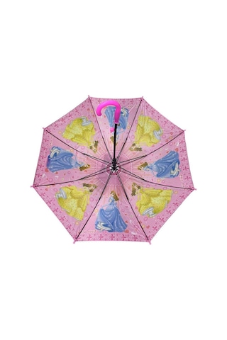Marlux Bardaklı Korumalı Kız Çocuk Pembe Baskılı Şemsiye 709615 Pembe