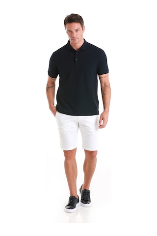 Hatemoğlu Lacivert Regular Fit Merserize Polo Yaka Pamuklu Tişört 35362024c020 005 Lacivert