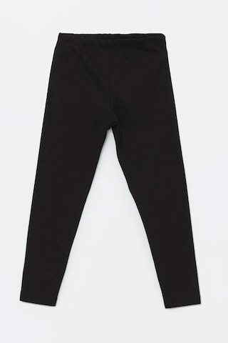 Çocuk Alt İçlik Beli Lastikli Likralı Esnek Siyah