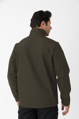 Crozwise Erkek Softshell Spor Mont Haki