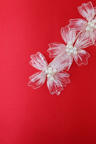 Çiçekli Sedef Gelin Tacı. Gelin Saç Aksesuarı. Nişan Saç Aksesuarı. Söz Nikah Kına Saç Aksesuarları