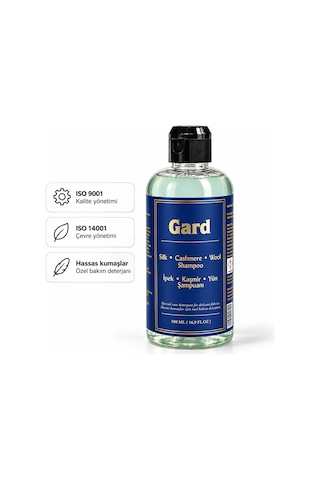 Gard İpek Kaşmir Yün Şampuanı 500 Ml - Hassas Kumaş Yıkama Deterjanı, Makinede Yıkanabilir