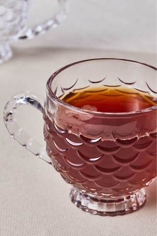 Karaca Beril 6 Kişilik Cam Çay Fincan Takımı180 Ml