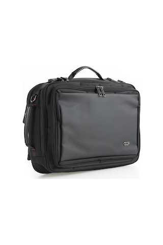 Siyah El Ve Sırtta Taşınabilen Unisex Evrak/laptop Çanta 51271 Siyah