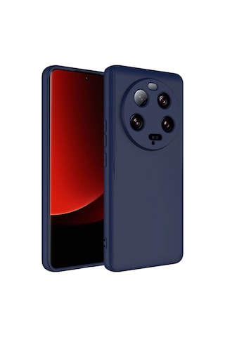 Xiaomi Mi 13 Ultra Kılıf Zore Mara Lansman Kapak Lacivert