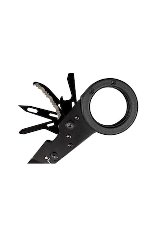 Sog Kamp Parashears Multitool Çok Amaçlı 11 İşlev Makas Siyah Siyah