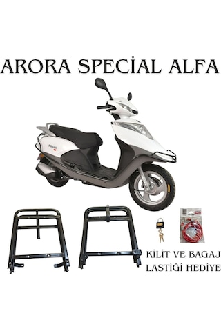 Arora Special Alfa Kızaklı Kurye Paket Çanta Demiri