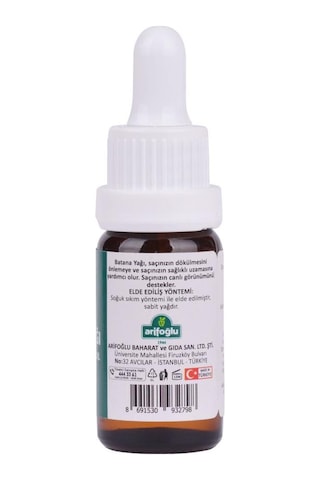 Batana Yağı 10ml %100 Saf Pure Batana Oil Arlab