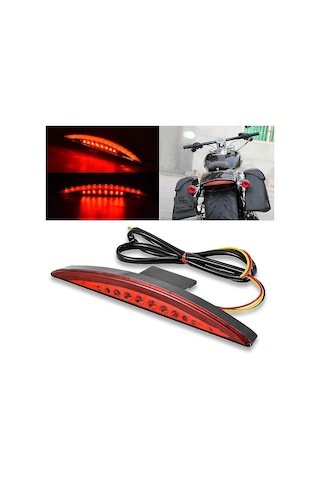 Suofeng 2013-2017 Breakout Fxsb İçin Led Arka Stop Lambası - Çift Fonksiyonlu, Kolay Montaj