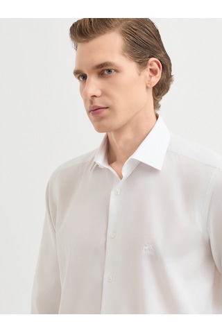 Karaca Erkek Modern Fıt Gömlek-beyaz 11.25w.04.023 Beyaz