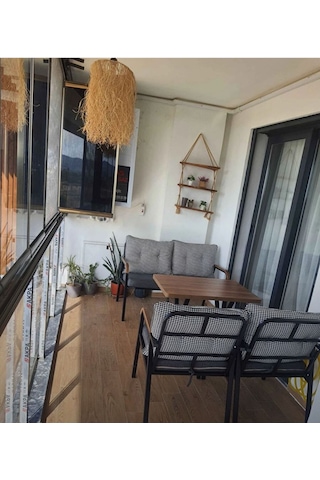 Tu Tienda Köyceğiz 2 1 1 Sehpa Bahçe Balkon Takımı, Kazayağı Kazayağı