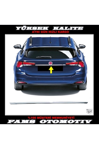 Fiat Egea Krom Bagaj Çıtası P.Çelik 2015 Üzeri (HB)