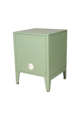 Alfafonet Ziglat Serisi Kilitli Metal Home Office Dolabı Metal Kapaklı Yeşil Ral 6018 450x600x450 Mm