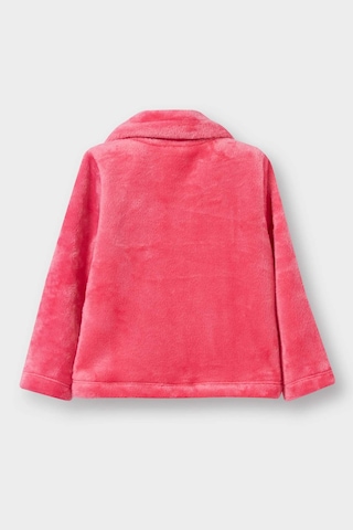 Defacto Kız Bebek Bebe Yaka Düğmeli Pelüş Hırka E8772a525aubr80 Pembe