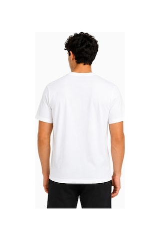 Tommy Life Beyaz Erkek Bisiklet Yaka Tişört 88501