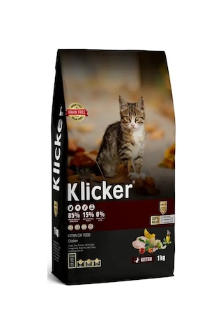 Klıcker Tavuklu Yavru Kedi Kuru Maması 1 KG