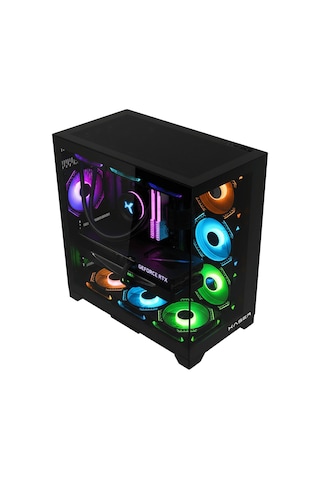 Xaser Astra X250 R5-5600X 32 GB Ram 1 TB M.2 Nvme SSD 16 GB RTX5060 Ti Free Dos Masaüstü Oyuncu Bilgisayarı