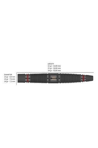Target Scope 04 % 90 Tungsten Sp Çelik Uçlu Dart Oku