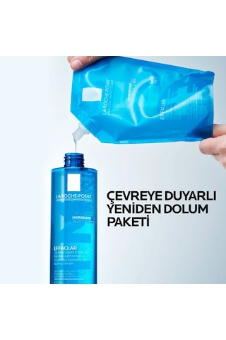 La Roche Posay Effaclar Yağlı Ciltler İçin Yüz Temizleme Jeli Refill 400 ML