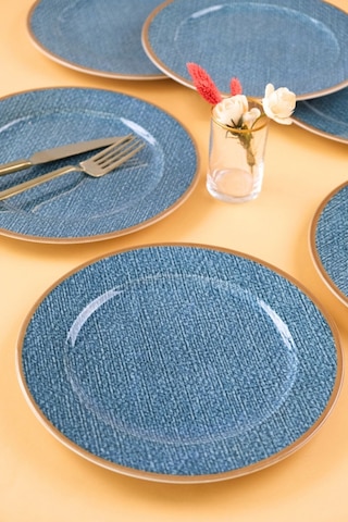 Porland Liny Servis Tabağı Seti 24cm 6'lı