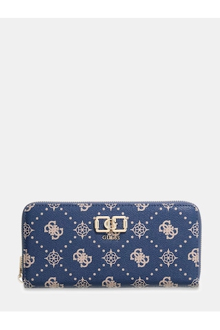 Guess Emelie Logo Kadın Cüzdan Swgp9928146 Lacivert