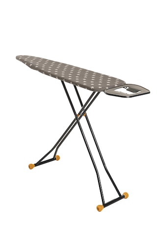 Smoothpress Monoblok Metal Tablalı Buharı Geçiren Özel Kumaşlı Premium Ütü Masası Gri