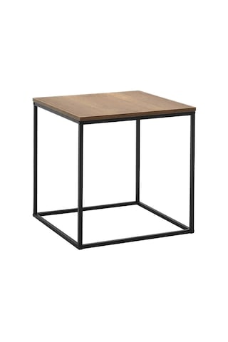 Profile Köşe Sehpa - Koyu Ceviz Oslo Ceviz 50x52x50 Cm Gxyxd