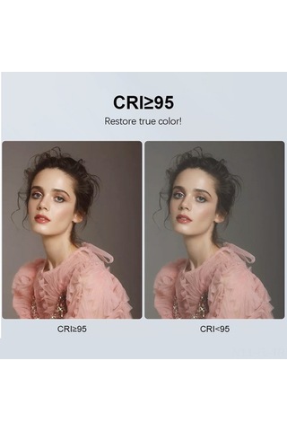 Didadodo Taşınabilir 2 Renkli Led Vlog Işığı - 66 Led, Cri 95, 2500k-8500k, Soğuk Ayakkabı Bağlantılı Siyah Siyah