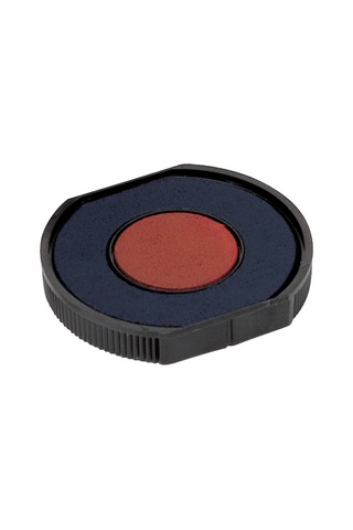 Colop R40 Tarih Kaşe En Mavi Kasa Mavi/kırmızı Keçe - 40mm Renksiz