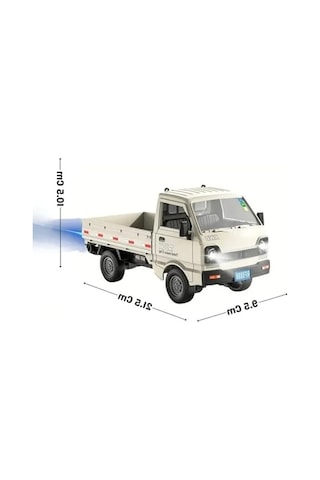 Uzaktan Kumandalı Işıklı Kamyonet, Şarjlı İş Makinesi İle 4x4 Araç