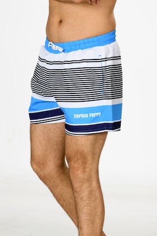 Enrico Ferry Erk Turkuaz Mıcro Hızlı Kuruyan Deniz Şortu Edy2249t