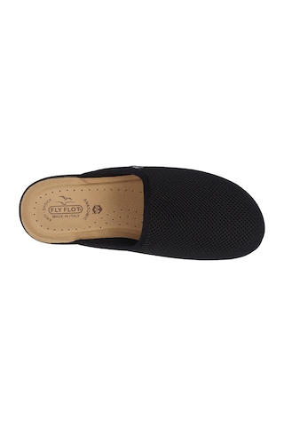 Terlik Erkek P7 118 Fb Fly Flot Cloth Slipper Black Siyah