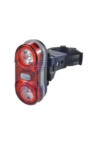 Bisiklet Arka Stop Işık 2 Led Li Kırmızı