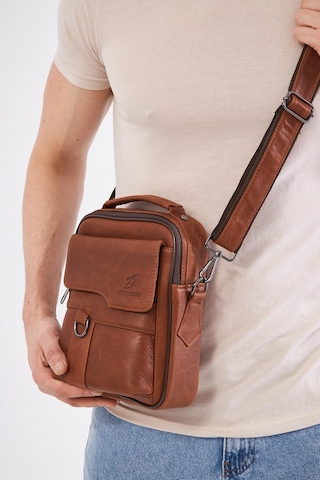 Derinss Deb5121 Hakiki Deri Taba Erkek El Ve Omuz Çantası 001