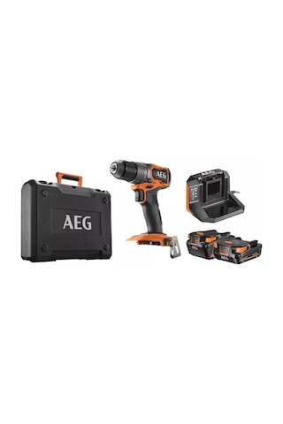 Aeg 18V Darbeli Matkap + Darbeli Vidalama + Dekupaj 3'lü Mobilyacı Montaj Seti-5