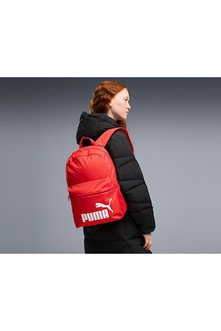 Puma Puma Phase Backpack Sırt Çantası-en: 30 Cm, Boy: 44 Cm, Derinlik: 14 Cm 09116445 Kırmızı