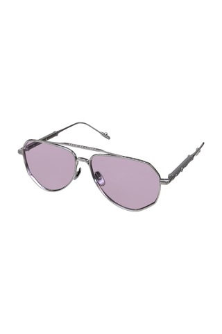 Philippe V N27 Gümüş Pembe Fotokromik Titanyum Unisex Güneş Gözlüğü Gümüş
