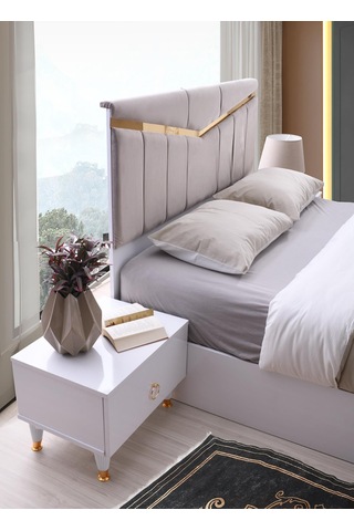 Palermo Komodin Beyaz Beyaz