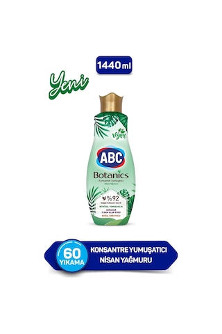 ABC Botanics Nisan Yağmuru Konsantre Yumuşatıcısı 1440 ML