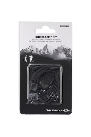 Salomon Unisex Bağcık Quiklace Kit-21282 Siyah
