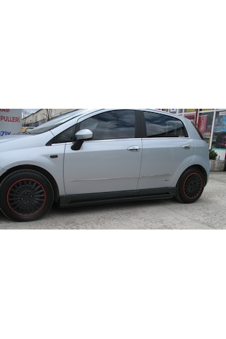 Fiat Punto Krom Cam Çıtası 6 Parça 2006 Üzeri Paslanmaz Çelik