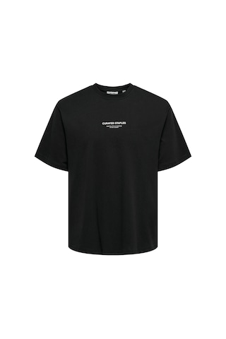 Only & Sons Erkek T Shirt 22030925 Siyah