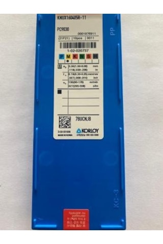KORLOY KNUX (Baklava Dilim) Elmas Uç 10 Adet KNUX160405R-11 PC903