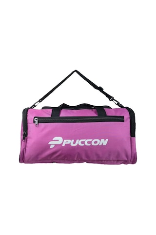 Puccon Kadın Lila Tatil Seyahat Spor Çantası - El ve Omuz Askılı