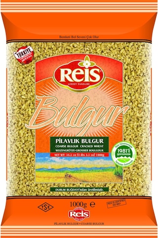 Reis Pilavlık Bulgur 1 KG